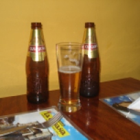 When in Cusco, drink Cusqueno beer