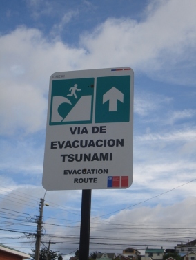 Tsunami evacuation instructions a little unnerving