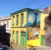 mural-homage to Van Gogh