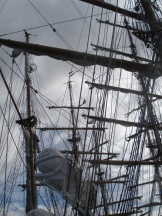 tall ship rigging